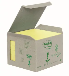 3M Haftnotizen gelb 100k 76mm x 76mm (R330)