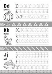 Lernheft Letters and Scribbles 5-7 Jahre alt