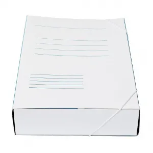 Bigo box60 A4 Ordner mit breitem Rücken Farbe: weiß (0064)