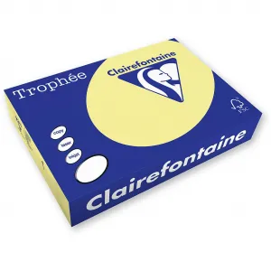 Trophee Farbpapier A4 - kanariengelb 80g (xca41977)