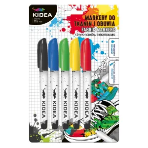 Kidea Spezial-Stoffmarker, Mix-Rundspitze (MOT5KA)