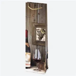 Pol-mak Geschenkbeutel für Flaschen 120mm x 400mm x 90mm (T12)