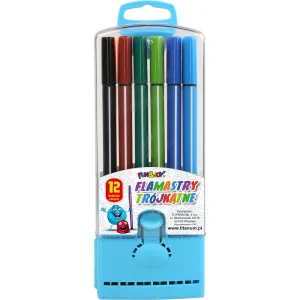 Fun&Joy dreieckiger Markierstift 12 Farben (FJ-206-12)
