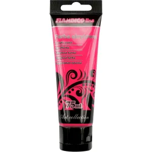 Acrylfarbe Flamingo Line Fluo Farbe: rosa 75ml (105)