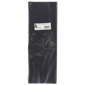 Tissue-Papier einfarbig schwarz glatt schwarz 700mm x 500mm (30)
