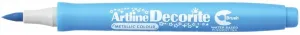 Artline Spezialmarker Metallic-Dekorit, blaue Pinselspitze (AR-035 1 8)