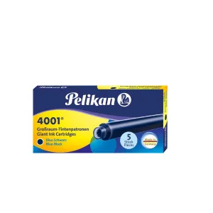 Pelikan GTP/5 lange blau/schwarze Patronen