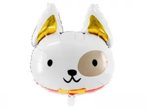 Partydeco Folienballon Hund, 45x50cm, mix 19cal (FB89)