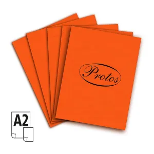 Protoblatt A2 orange 20k 430mm x 610mm