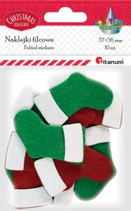 Aufkleber (Aufkleber) Titanum Craft-Fun Series Filz xmass (4826)