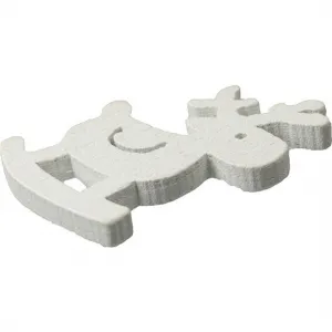 Titanum Craft-Fun Series Rentier Ornament aus Holz (MTCR-WDC798)