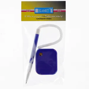 Kamet Aufsteck-Kugelschreiber, blau (K-1107)