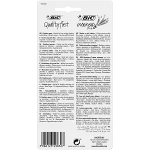 Bic Intensity FINE, Mix 0,4mm 6 Farben (950444)