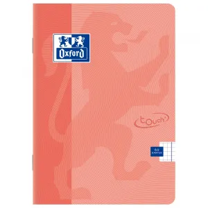 Oxford coral touch pastellfarbenes Notizbuch A4 60k. 90g Scheck (400151703)