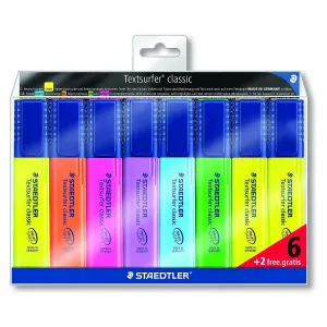 Staedtler Textmarker, Mischung 1,0-5,0mm (AWP8)