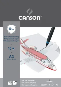 Canson A3 Pauspapier - klar 90g 297mm x 420mm (200005505)