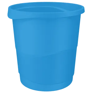Esselte Vivida Europost Mülltonne Farbe: blau 14L (623948)