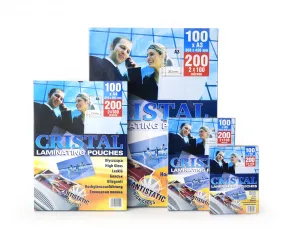 Argo Standard-Laminierfolie - klar 100mic. 60mm x 95mm (326010)