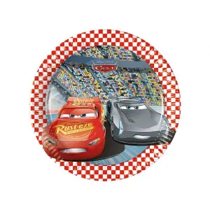 Godan Cars Einwegteller 200mm Durchmesser 8 Stück (93489)