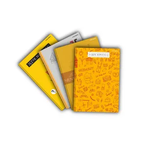 TOP-2000 Notizbuch mit deutschem Thema A5 80k. 70g Scheck 150mm x 210mm (400160628)