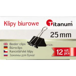 Titan-Clip 25mm schwarz 25mm (BC25)