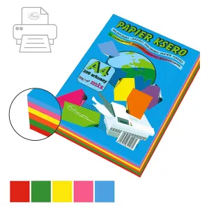 Protos Farbpapier intensiv A4 - Mix 80g