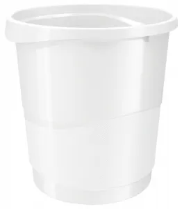 Esselte Vivida Europost Mülltonne Farbe: weiß 14L (623945)