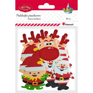 Titanum Craft-Fun Series Schaumstoffaufkleber (Aufkleber) - Xmas