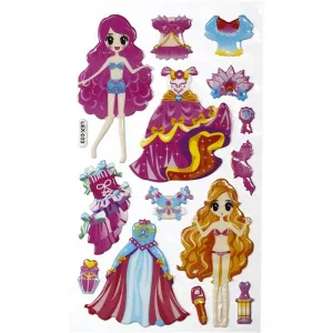 Sticker (Aufkleber) Titanum Craft-Fun Series Puppen und Kostüme (LXE-023)