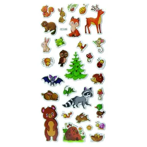 Sticker (Aufkleber) Titanum Craft-Fun Serie Waldtiere (PPT9)