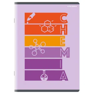 TOP-2000 Chemie Notizbuch A5 60k. 70g Scheck 150mm x 210mm (400160610)
