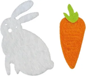 Titanum Craft-Fun Serie Filz Ornament Hasen und Möhren (5016)