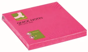 Q-Connect Haftnotizen rosa 80k 76mm x 76mm (KF10516)