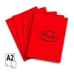 Protos-Folie A2 Rot 20k 430mm x 610mm