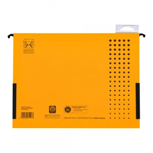 Elba Chic Ultimate Hängemappe mit Stoffseiten A4 gelb 230g