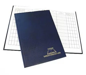 Korrespondenzbuch Warta CORRESPONDENCE BOOK A4 96k. (229-009)