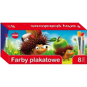 Mona Plakatfarben Farbe: Mix 20ml 8 Farben.