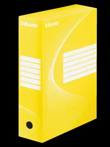 Archivbox Esselte A4 - gelb 245mm x 100mm x 345mm