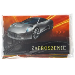 Merigraf Einladung Groß Auto moto (5902221807008)