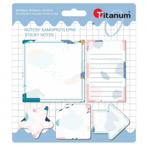 Titan Memphis selbstklebende Notizen mix 20k (mix)mm x (mix)mm (TO11)