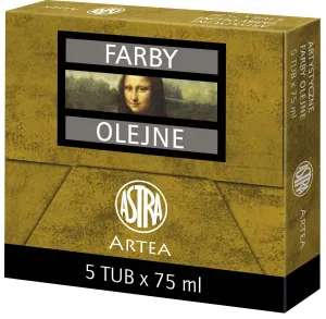 Artea Ölfarbe: titanweiß 75ml 1 Farbe.